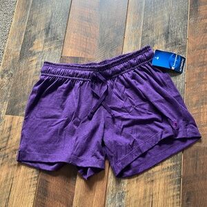 Champion Women's Athletic Shorts in Deep Purple